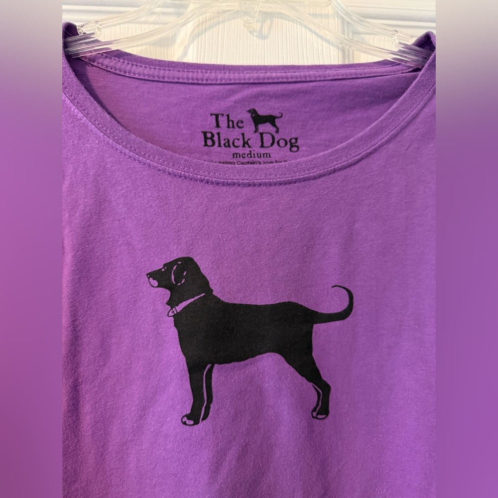 The Black Dog Purple Dog Graphic Shirt - Picture 2 of 3